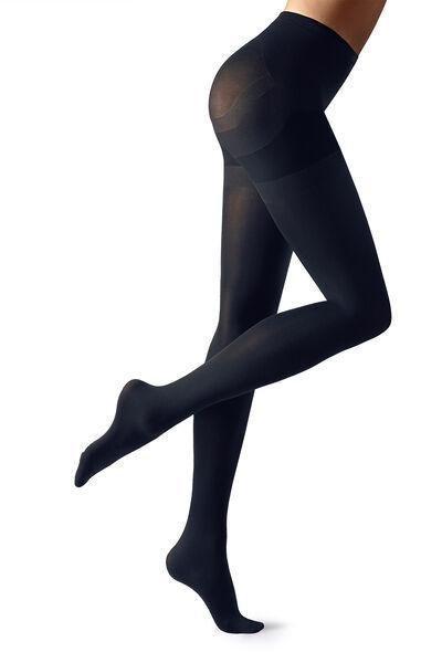 Blue 80 Denier Super Opaque Tights, , large image number 4
