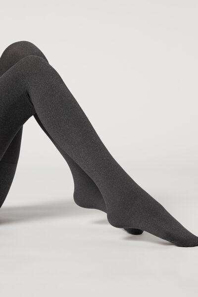 Grey Blend 80 Denier Super Opaque Tights, , large image number 0