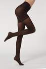 Calzedonia - Dark Brown 50 Denier Total Shaper Tights, Women