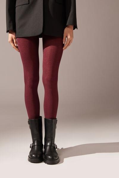 Soft Modal And Cashmere Tights, 2240 - Purple, , large image number 0