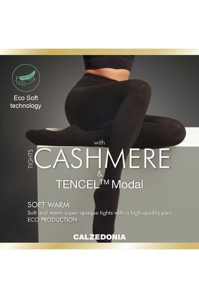 Soft Modal And Cashmere Tights, 4479 - Grey, , large image number 3