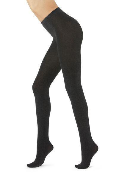 Soft Modal And Cashmere Tights, 4479 - Grey, , large image number 4