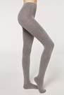 Calzedonia - Mid Grey Blend Soft Modal And Cashmere Blend Tights, Women