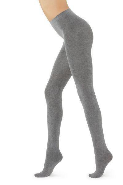 Soft Modal And Cashmere Tights, 910 - Grey, , large image number 4