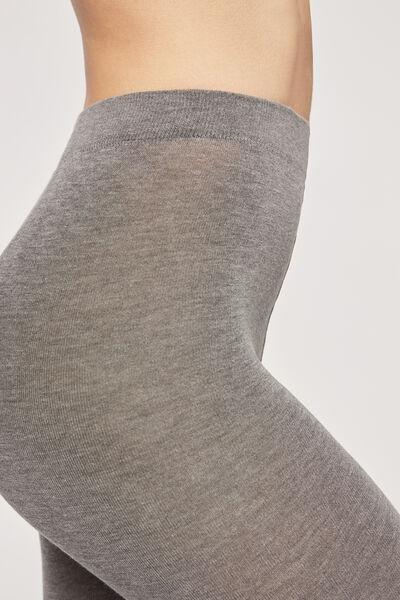 كولون من مزيج من الكشمير والنموذج الناعم من مزيج رمادي متوسط ​​، للنساء, Mid Grey Blend, large image number 4