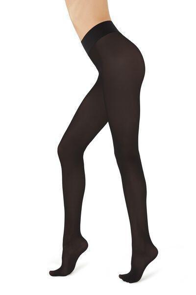 Black 30 Denier Total Comfort Soft Touch Tights, , large image number 4