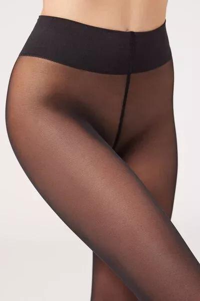 كولون 30 denier مريح ناعم الملمس ، نسائي, Black, large image number 5