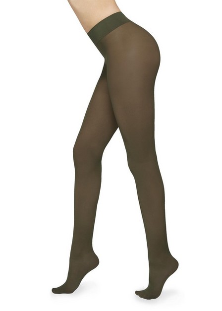 Calzedonia - Military Green 30 Denier Total Comfort Soft Touch Tights, Women