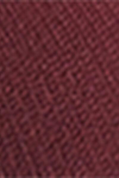 BURGUNDY RED 30 Denier Total Comfort Soft Touch Tights, Grape, large image number 3