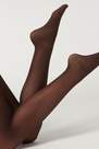 Calzedonia - Dark Brown 30 Denier Total Comfort Soft Touch Tights, Women