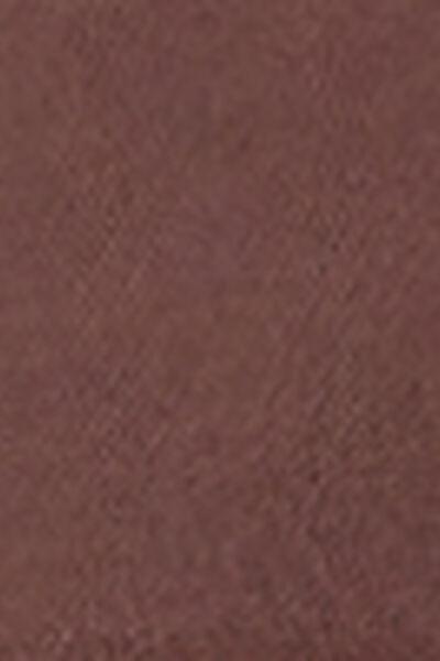 بندي غامق 30 denier كولون كوم"ورت ناعم الملمس ، نسائي, Dark Brown, large image number 8