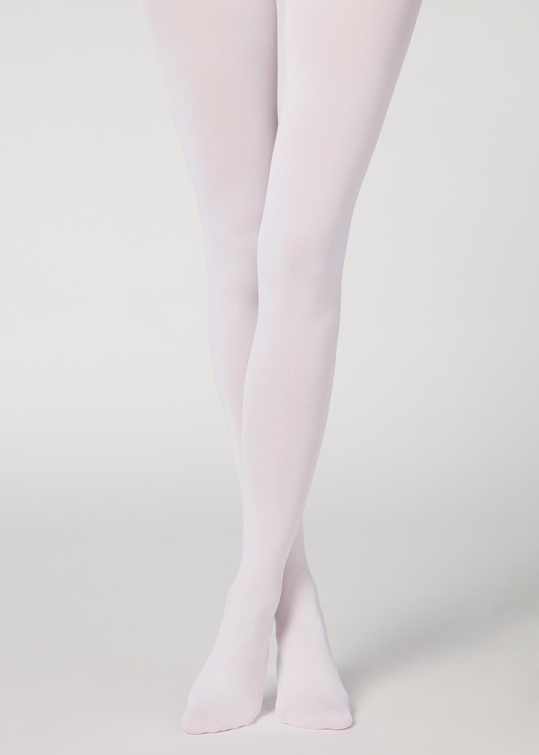 White 50 Denier Total Comfort Soft Touch Tights, , large image number 1