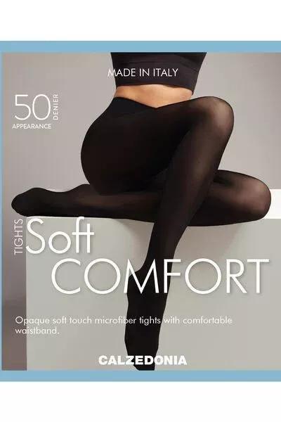 كولون أسود 50 denier مريح ناعم الملمس, Black, large image number 3