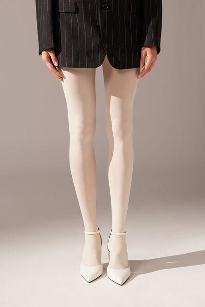 50 Denier Total Comfort Soft Touch Tights - Ivory, , large image number 0
