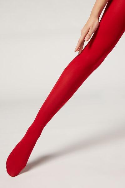 Calzedonia Red 50 Denier Soft Touch Tights