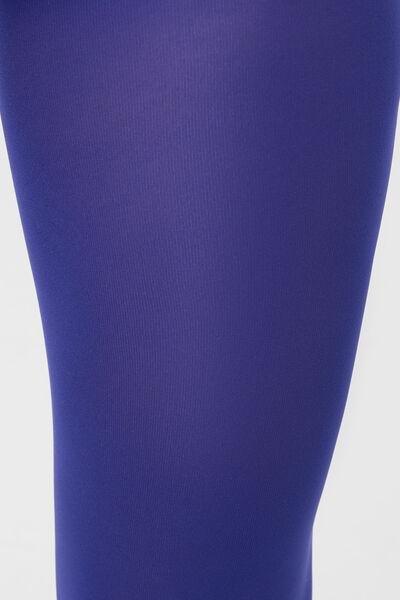 50 Denier Soft Comfort Microfibre Tights, Blue, 5501_2405, medium