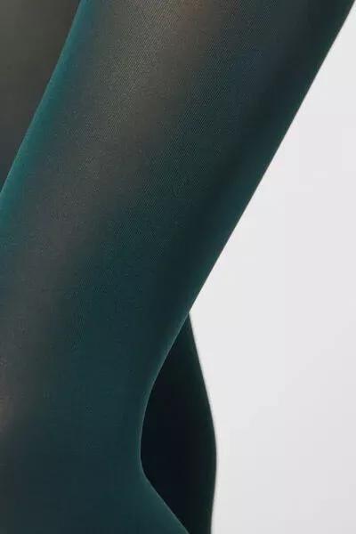 كولون 50 denier توتال كوم"ورت ناعم الملمس ، نسائي, Green, medium