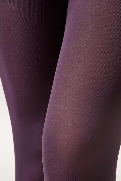 50 Denier Total Comfort Soft Touch Tights, Purple, 5501_5526, large image number 2