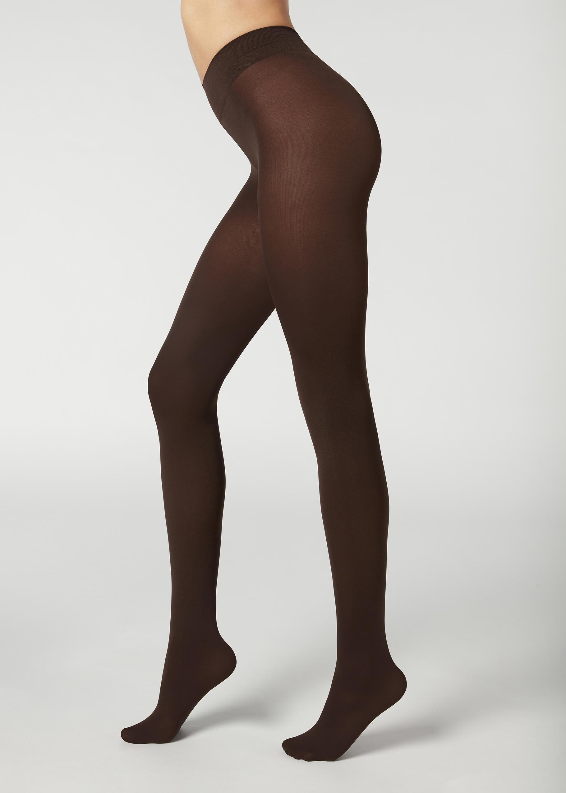 Brown 50 Denier Total Comfort Soft Touch Tights, , large image number 0
