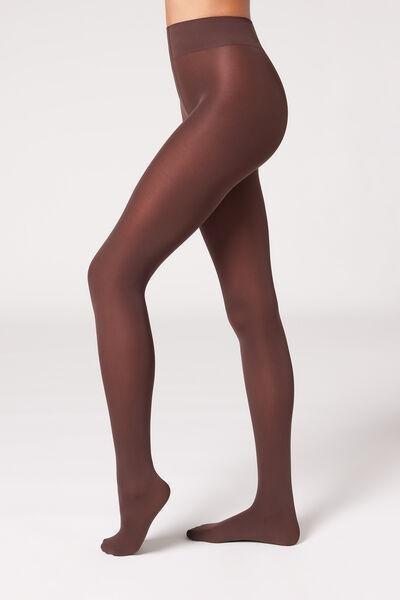 Brown 50 Denier Total Comfort Soft Touch Tights, , large image number 2