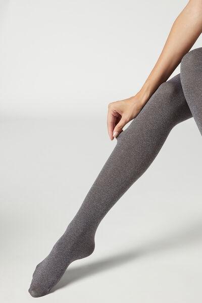 Grey 50 Denier Soft Touch Tights, , large image number 0