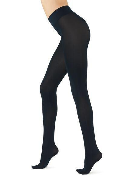 Blue 100 Denier Total Comfort Soft Touch Tights, , large image number 4