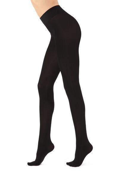 Black 100 Denier Total Comfort Soft Touch Tights, , large image number 6