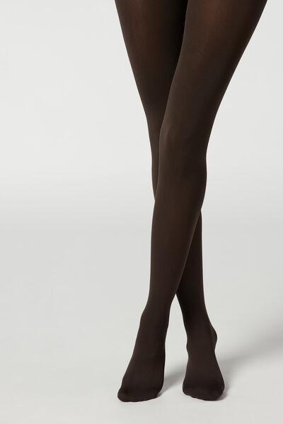 Brown 100 Denier Total Comfort Soft Touch Tights, , large image number 0