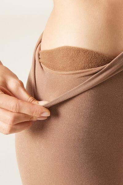 Ultra Opaque Thermal Tights, Beige, Natural Elixir, large image number 3