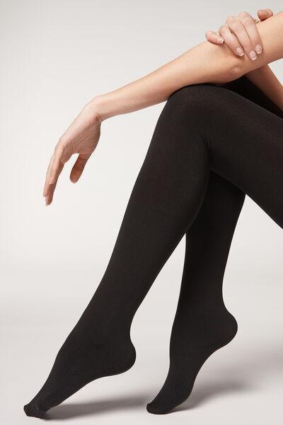 Ultra Thermal Opaque Tights, Black, , medium