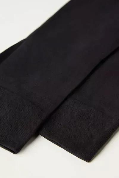 30 Denier Semi Opaque Knee-Highs, Black, Black, large image number 2