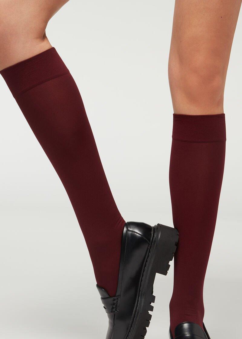 60 Denier Microfiber Knee-Highs - Long socks - Calzedonia