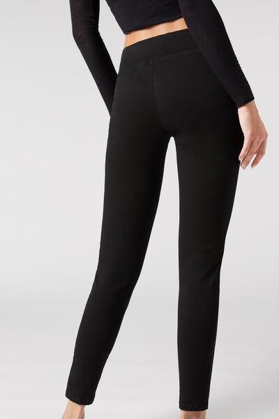 جينز سترتش أسود ، نسائي, Black Denim, large image number 2