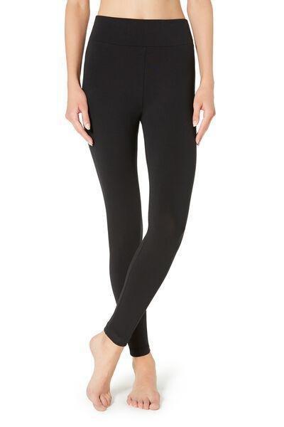 طماق قطن أسود, Black, large image number 6