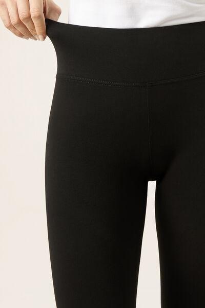 طماق قطن أسود, Black, large image number 7