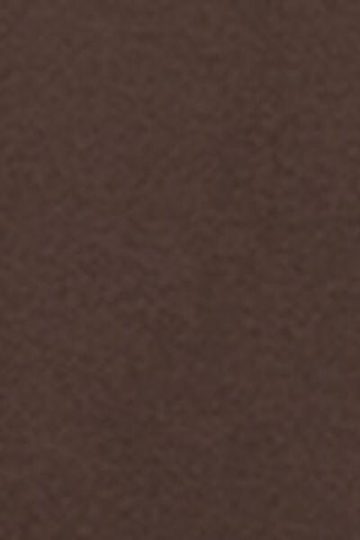 DARK BROWN Cotton Leggings, 5501_051F, large image number 3