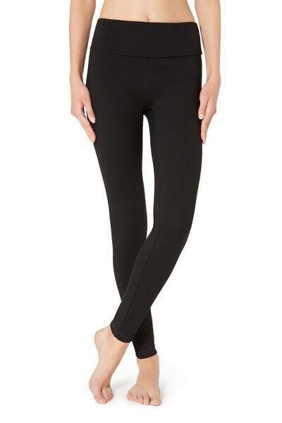 Black Total Shaper Leggings, , large image number 4