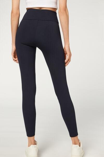 Intense Blue Total Shaper Leggings, Women, Intense Blue, large image number 5