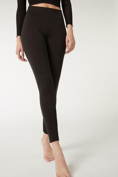 Black Active Leggings, , large image number 4