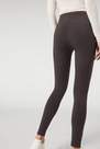 Calzedonia - Grey Blend Thermal Leggings, Women