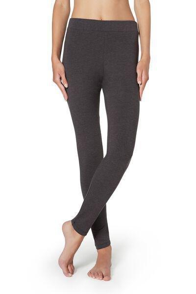 Calzedonia - Grey Blend Thermal Leggings