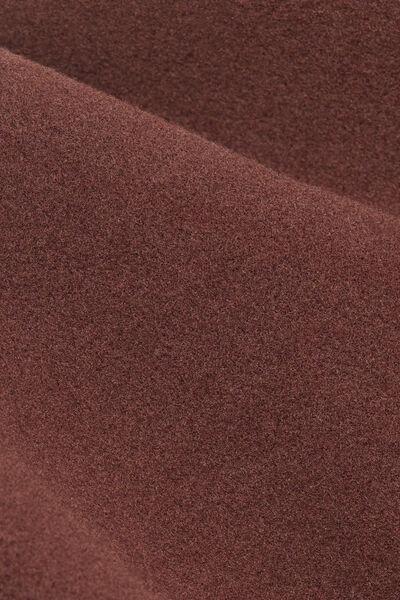 Brown Thermal Leather Effect Leggings, 5501_110F, large image number 3