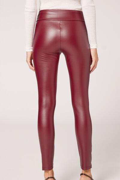 Calzedonia, Pants & Jumpsuits, New Calzedonia Leather Leggings L