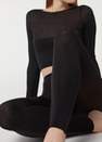 Calzedonia - Black Soft Touch Total Comfort Opaque Leggings, Women
