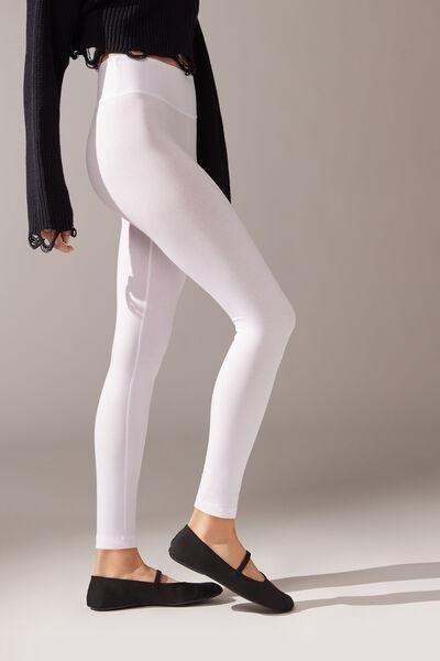 Calzedonia - White Supima Leggings