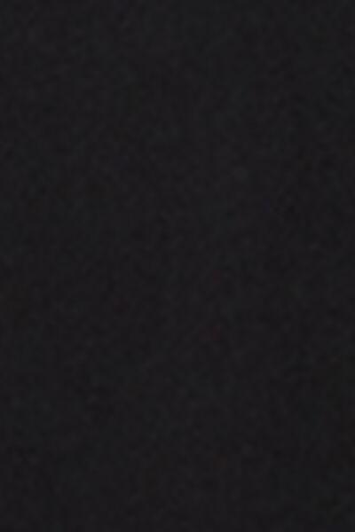 Black Supima Capri Leggings, Black, large image number 5