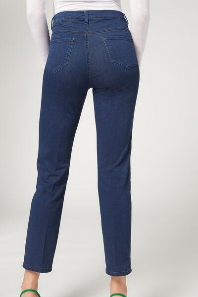 Blue Denim Comfort Eco Jeans, Dark Denim Blue, large image number 2