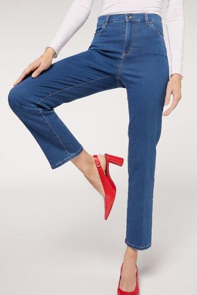 Blue Denim Comfort Eco Jeans, , large image number 0