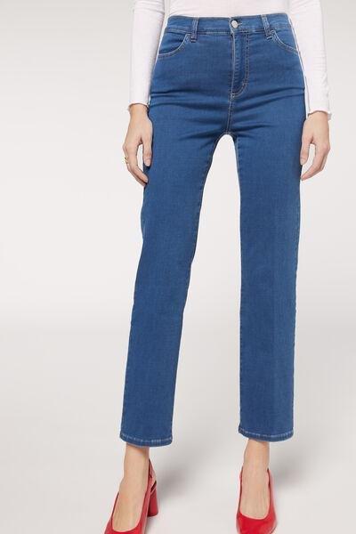 Blue Denim Comfort Eco Jeans, , large image number 1