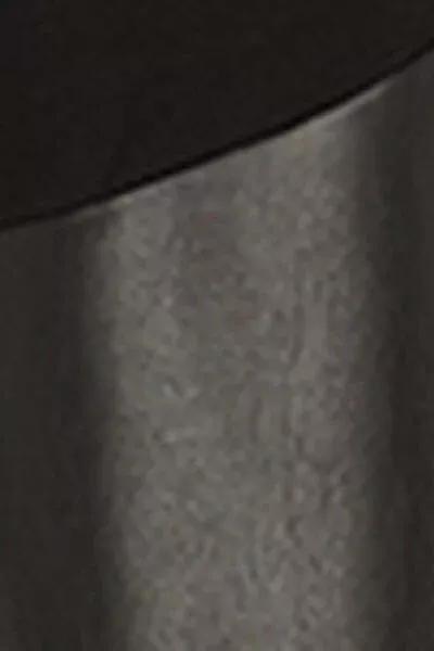 BLACK Coated-Effect Maternity Leggings, Black, large image number 3